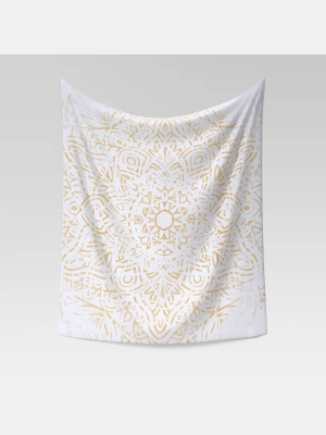 Pattern Printed Tapestry Yellow - Opalhouse™