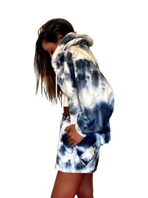 'dark Sky' Painted Sweat Set