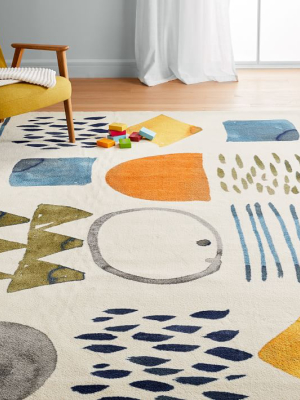 Watercolor Exploration Rug