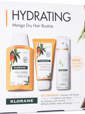 Hydrating Mango Dry Hair Routine Trial Kit