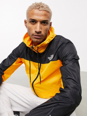 The North Face Himalayan Wind Shell Jacket In Yellow