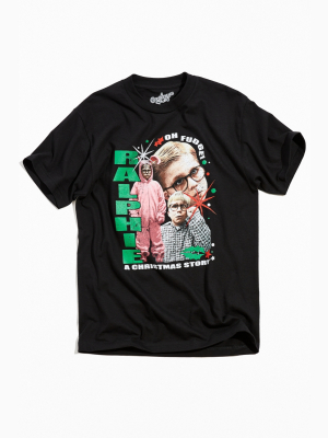 A Christmas Story Ralphie Collage Tee