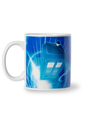 Seven20 Doctor Who Tardis 11-oz Ceramic Coffee Mug