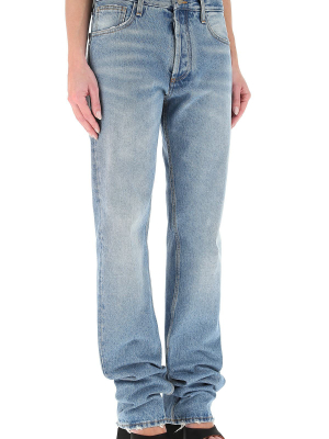 The Attico Washed Boyfriend Jeans