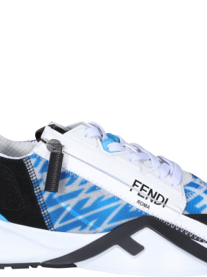 Fendi Flow Ff Motif Low-top Sneakers