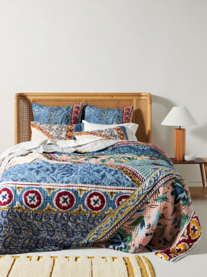 Kantha-stitched Katya Quilt