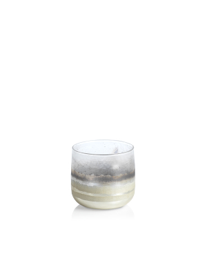 Off-white Smoke Votive Candle Holder