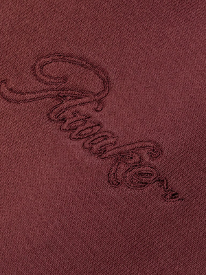 Awake Sunbleached Logo Sweatpants - Maroon