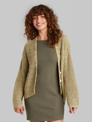 Women's Slouchy Cardigan - Wild Fable™