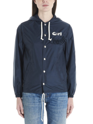 Comme Des Garçons Girl Logo Hooded Jacket