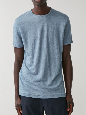 Short-sleeved Linen T-shirt