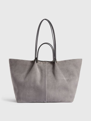 Allington Suede East West Tote Bag Allington Suede East West Tote Bag