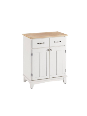 Wood Top Sideboard Buffet Servers - Home Styles