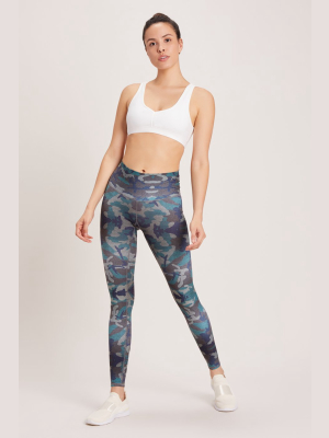 Camo High Waisted Legging - Fatigue