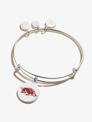 University Of Arkansas Logo Charm Bangle