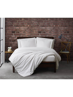 Sean John Solid Cotton Percale Duvets Duvet Set