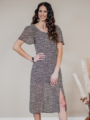 Stella Speckled Midi Dress