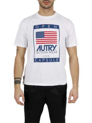 Autry Logo Print Crewneck T-shirt