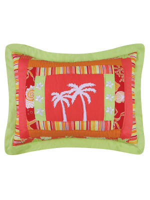 C&f Home 20" X 26" Tropical Paradise Standard Sham