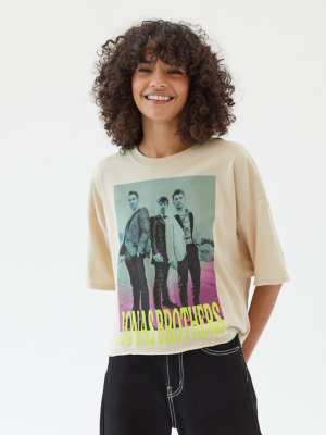 Jonas Brothers Uo Exclusive Cropped Tee