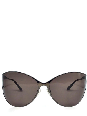 Balenciaga Eyewear Butterfly Frame Oversized Sunglasses