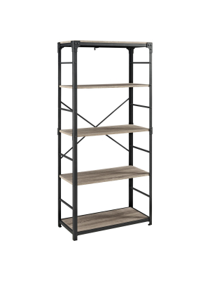 Angle Iron Bookshelf 64" - Saracina Home®