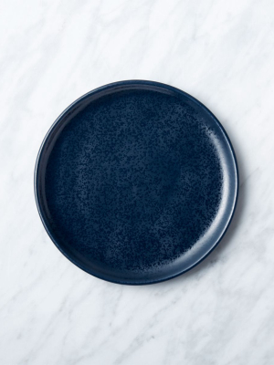 Visto Navy Stoneware Appetizer Plate