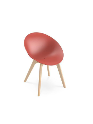 Azhar Wood Base Chair By Casprini