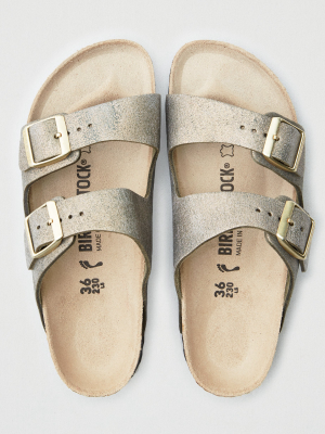 Birkenstock Arizona Washed Metallic Sandal