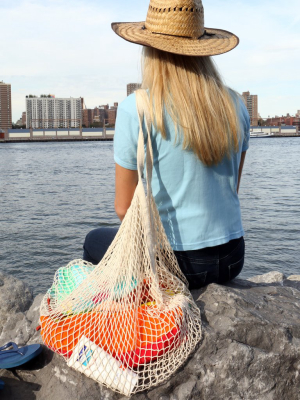 Xl Cotton Net Carry-all Bag