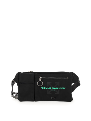 Off-white Pioneer Logo Printed Bum Bag