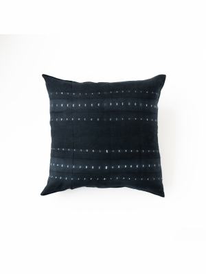Indigo Stitch Pillow