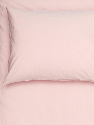 Yarn Dyed Vintage Egyptian Cotton Bedding - Rose Pink ( Col 27 )