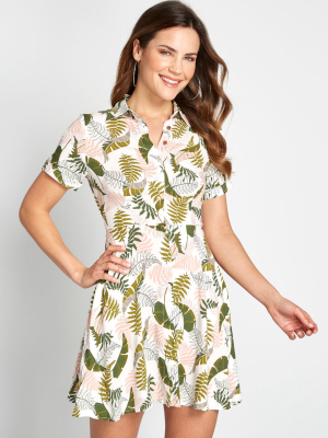 Let The Fun Shine Shirt Dress