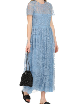 Redvalentino Flared Midi Dress