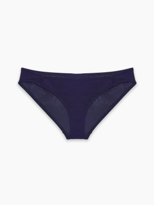 Naomi Low Rise Full Bikini Bottom - Navy Blue