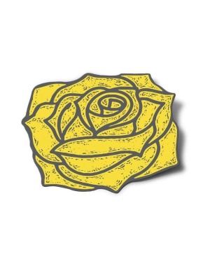 Yellow Rose Sticker | Anvil Cards