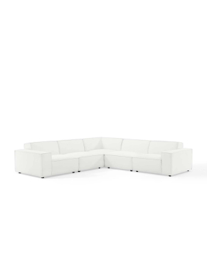 5pc Restore L Shaped Sectional Sofa - Modway