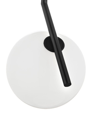 Modern Ball Pendant Light - Black