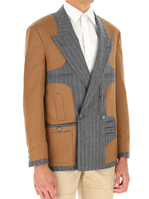 Fendi Deconstructed Double-breasted Jacket