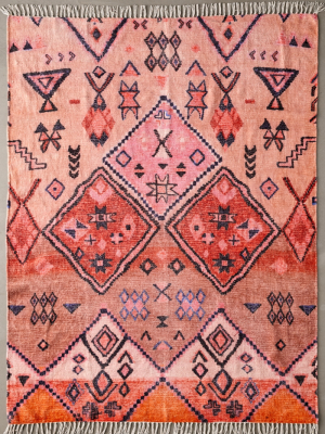 Aziza Printed Chenille Rug