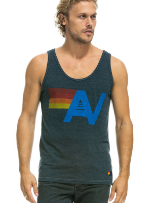 Men's Logo Tank - Charcoal