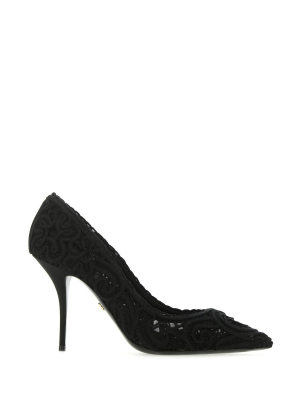 Dolce & Gabbana Cordonetto Lace Pumps