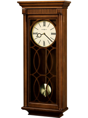 Howard Miller 625525 Howard Miller Kathryn Wall Clock 625-525 Tuscany Cherry