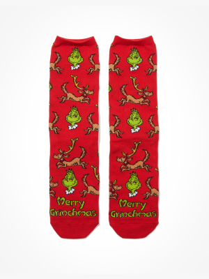 Ae The Grinch + Max Crew Sock