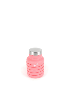 12oz Que Bottle Coral Pink