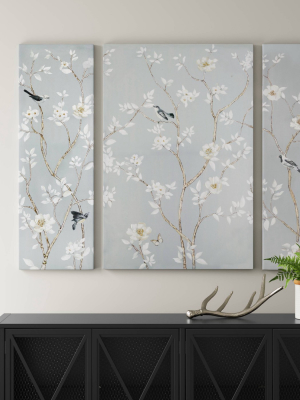 Pack Of 3 Wall Branches Gray - Threshold™