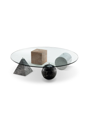 Geoshape Marble Coffee Table