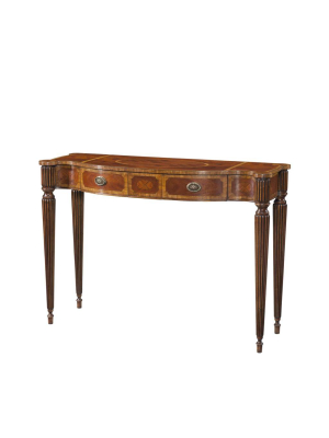 The Georgian Cabinetmaker Console Table