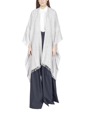 Brunello Cucinelli Fringed Hem Cardigan